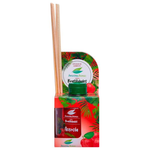 Difusor de Ambientes Brasilidades Amazônia Aromas 270ml Acerola