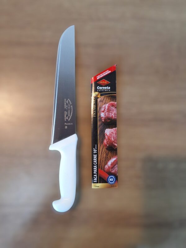 Faca P/Carne 10 polegadas Premium Corneta