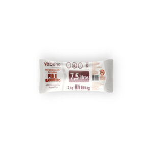 SACO DESCARTE PIA/BANH BRANCO 7,5L 50 UN - VABENE
